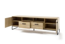 Lowboard >Toledo< in Grandson Oak, Holzwerkstoff -...