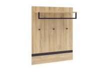 Garderoben-Set >Toledo< (4-teilig) in Grandson Oak - 191x196x38 (BxHxT)