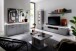 Sideboard >Sona< in Arktis grau, Holzwerkstoff - 156x83x44cm (BxHxT)