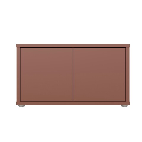 Schuhbank >Alice Springs< in Terracotta - 74,5x41,5x34,9cm (BxHxT)