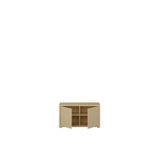 Schuhbank >Alice Springs< in Buttergelb - 74,5x41,5x34,9cm (BxHxT)