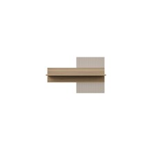 Wandboard >SERAVEL< in Sand / Mauvella Eiche Dekor...
