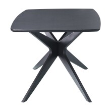 Esstisch >Dresden< in Schwarz, MDF - 200x76x100cm (BxHxT)