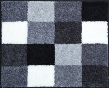 Badematte >BONA< in grau, 100% Polyacryl SUPERSOFT...