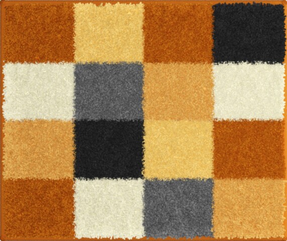 Badematte >BONA< in gelb, 100% Polyacryl SUPERSOFT - 60x50x2cm (LxBxH)