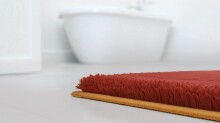 Badematte >BONA< in multicolor , 100% Polyacryl SUPERSOFT - 60x50x1,8cm (LxBxH)