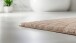 Badematte >CAFFI< in beige, 100% Polyester MAGICSOFT - 60x50x1,8cm (LxBxH)
