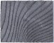 Badematte >CAFFI< in anthrazit, 100% Polyester MAGICSOFT - 60x50x1,8cm (LxBxH)