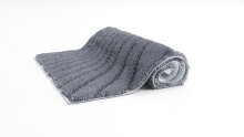 Badematte >CAFFI< in anthrazit, 100% Polyester MAGICSOFT - 100x60x1,8cm (LxBxH)