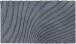 Badematte >CAFFI< in anthrazit, 100% Polyester MAGICSOFT - 100x60x1,8cm (LxBxH)