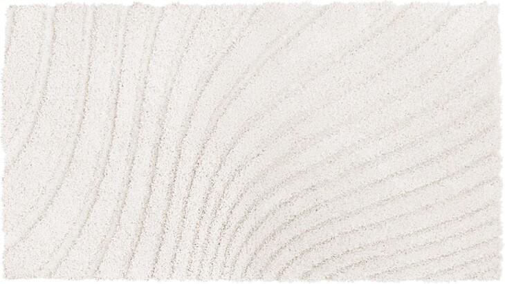 Badematte >CAFFI< in natur, 100% Polyester MAGICSOFT - 120x70x1,8cm (LxBxH)
