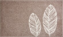 Badematte >DUETTO< in taupe, 100% Polyacryl...