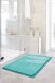 Badematte >DUETTO< in türkis, 100% Polyacryl SUPERSOFT - 100x60x2cm (LxBxH)