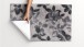 Badematte >UMBRIA< in taupe, 100% Polyacryl SUPERSOFT - 100x60x1,8cm (LxBxH)