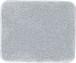 Badematte >MELANGE< in silber, 100% Polyacryl ULTRASOFT - 60x50x2,7cm (LxBxH)