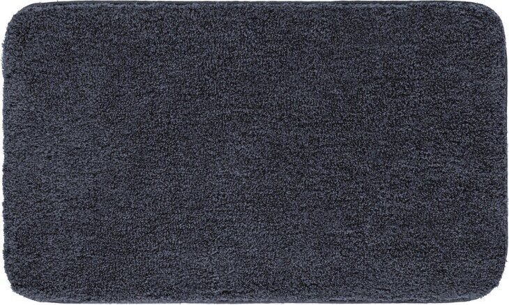 Badematte >MELANGE< in granit, 100% Polyacryl ULTRASOFT - 80x50x2,7cm (LxBxH)
