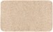 Badematte >MELANGE< in beige, 100% Polyacryl ULTRASOFT - 100x60x2,7cm (LxBxH)