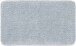 Badematte >MELANGE< in silber, 100% Polyacryl ULTRASOFT - 120x70x2,7cm (LxBxH)
