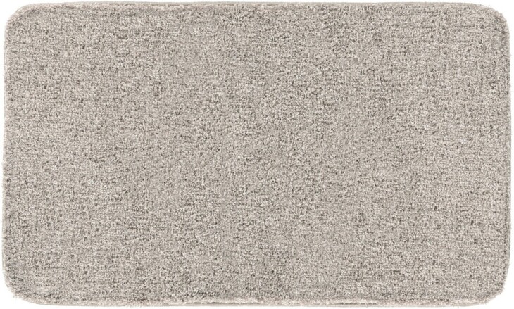 Badematte >MELANGE< in taupe, 100% Polyacryl ULTRASOFT - 140x80x2,7cm (LxBxH)