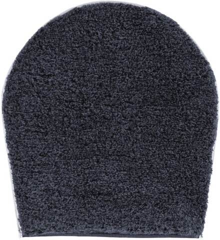 Badematte >MELANGE< in granit, 100% Polyacryl ULTRASOFT - 50x47x2,7cm (LxBxH)