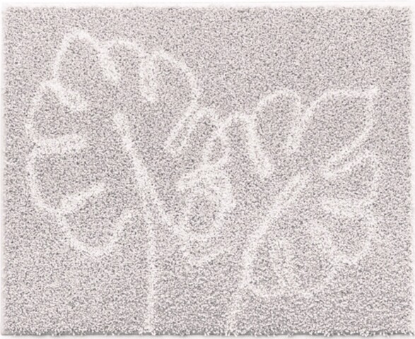 Badematte >LEVANA< in beige, 100% Polyacryl SUPERSOFT - 60x50x1,8cm (LxBxH)