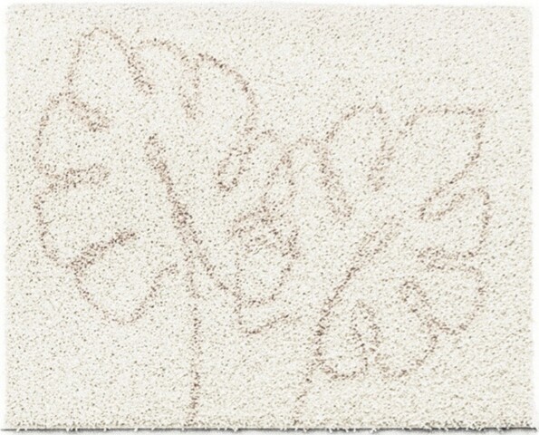 Badematte >LEVANA< in natur, 100% Polyacryl SUPERSOFT - 60x50x1,8cm (LxBxH)