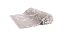 Badematte >LEVANA< in beige, 100% Polyacryl SUPERSOFT - 100x60x1,8cm (LxBxH)