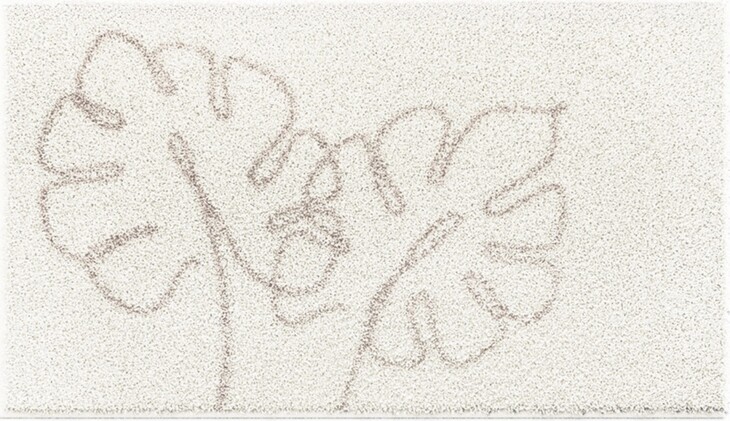 Badematte >LEVANA< in natur, 100% Polyacryl SUPERSOFT - 100x60x1,8cm (LxBxH)