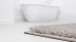 Badematte >LEVANA< in beige, 100% Polyacryl SUPERSOFT - 120x70x1,8cm (LxBxH)