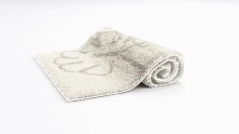 Badematte >LEVANA< in natur, 100% Polyacryl SUPERSOFT - 120x70x1,8cm (LxBxH)