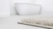 Badematte >LEVANA< in natur, 100% Polyacryl SUPERSOFT - 120x70x1,8cm (LxBxH)