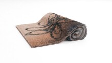 Badematte >LUSIA< in taupe, 100% Polyacryl SUPERSOFT - 100x60x1,8cm (LxBxH)
