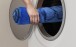 Badematte >LUSIA< in blue, 100% Polyacryl SUPERSOFT - 120x70x1,8cm (LxBxH)