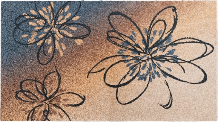 Badematte >LUSIA< in taupe, 100% Polyacryl SUPERSOFT - 120x70x1,8cm (LxBxH)