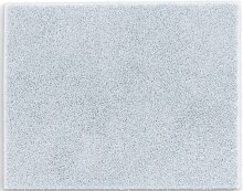 Badematte >MOLENA< in grau, 100% Polyester...