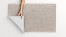 Badematte >MOLENA< in cappuccino, 100% Polyester MAGICSOFT - 60x50x2,8cm (LxBxH)