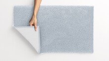 Badematte >MOLENA< in grau, 100% Polyester MAGICSOFT - 100x60x2,8cm (LxBxH)