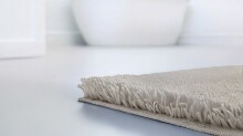 Badematte >MOLENA< in cappuccino, 100% Polyester MAGICSOFT - 100x60x2,8 (LxBxH)
