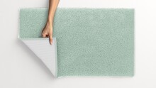 Badematte >MOLENA< in salbei, 100% Polyester MAGICSOFT - 100x60x2,8cm (LxBxH)