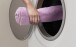 Badematte >MOLENA< in lavendel, 100% Polyester MAGICSOFT - 100x60x2,8cm (LxBxH)
