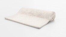 Badematte >MOLENA< in kiesel, 100% Polyester MAGICSOFT - 120x70x2,8cm (LxBxH)