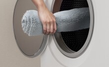 Badematte >MOLENA< in grau, 100% Polyester MAGICSOFT - 120x70x2,8cm (LxBxH)