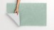 Badematte >MOLENA< in salbei, 100% Polyester MAGICSOFT - 120x70x2,8cm (LxBxH)