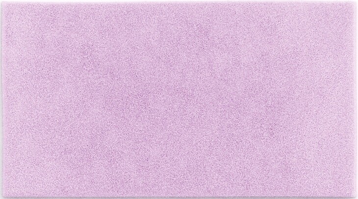 Badematte >MOLENA< in lavendel, 100% Polyester MAGICSOFT - 120x70x2,8cm (LxBxH)