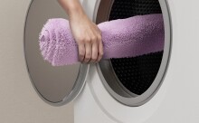 Badematte >MOLENA< in lavendel, 100% Polyester MAGICSOFT - 120x70x2,8cm (LxBxH)