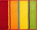 Badematte >SUMMERTIME< in multicolor  - 60x50x2 (LxBxH)
