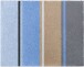 Badematte >SUMMERTIME< in blau, 100% Polyacryl SUPERSOFT - 60x50x1,8cm (LxBxH)