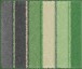 Badematte >SUMMERTIME< in grün, 100% Polyacryl SUPERSOFT - 60x50x2cm (LxBxH)