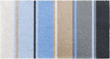Badematte >SUMMERTIME< in blau, 100% Polyacryl...