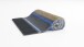 Badematte >SUMMERTIME< in blau, 100% Polyacryl SUPERSOFT - 115x65x1,8cm (LxBxH)